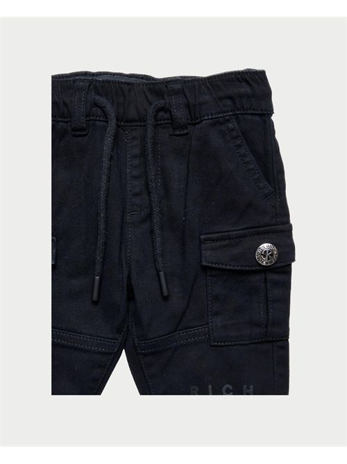 John Richmond kids pants with elastic waistband JOHN RICHMOND | RIA25042PABLACK